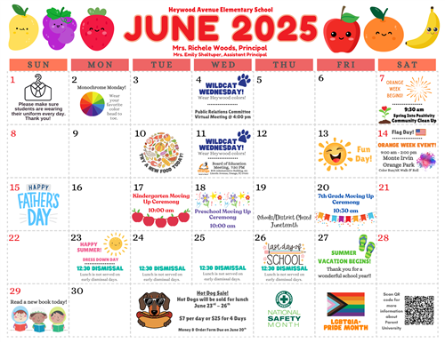 June Calender